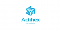 Active Cube - Letter A Hexagon Logo Screenshot 1