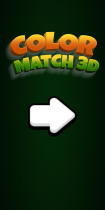 Color match 3D - Puzzle Mobile Unity Game Screenshot 1