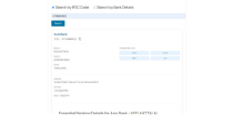 Bank IFSC Code Search WordPress Screenshot 1