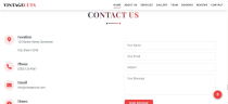 VintageCutz – Barber Shop HTML Template Screenshot 2