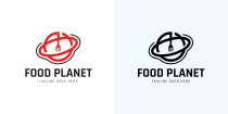 Food Planet Logo Template Screenshot 2