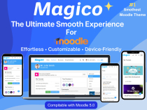 Magico - Premium Moodle Theme Screenshot 1